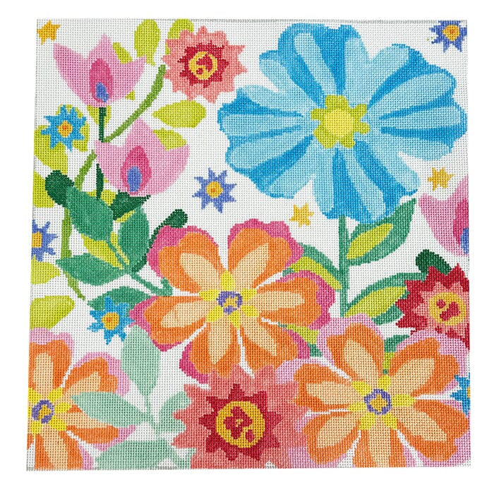 Large Fantasy Gardens #4 Painted Canvas Jean Smith - 1