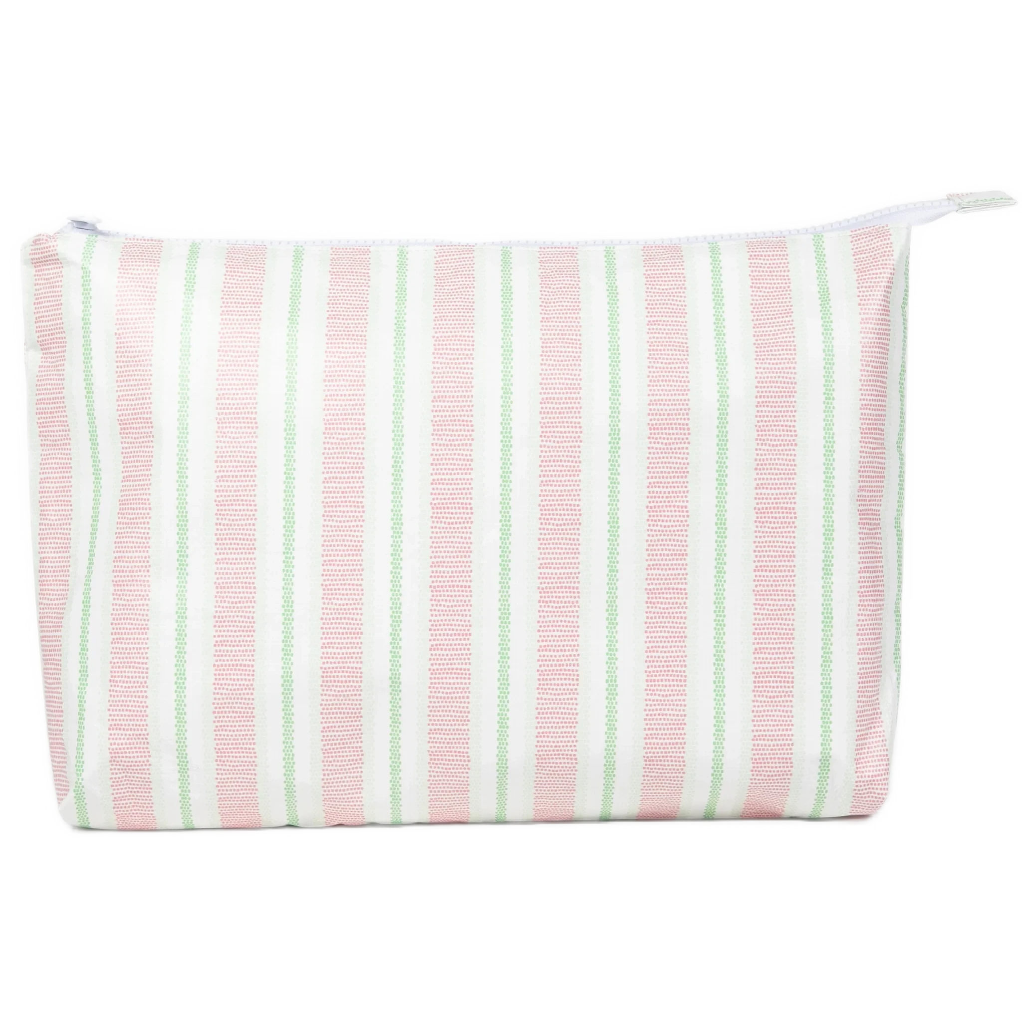 Large Stash Bag 13x9 Preppy Stripe Accessories Wipstitch Needleworks - 1