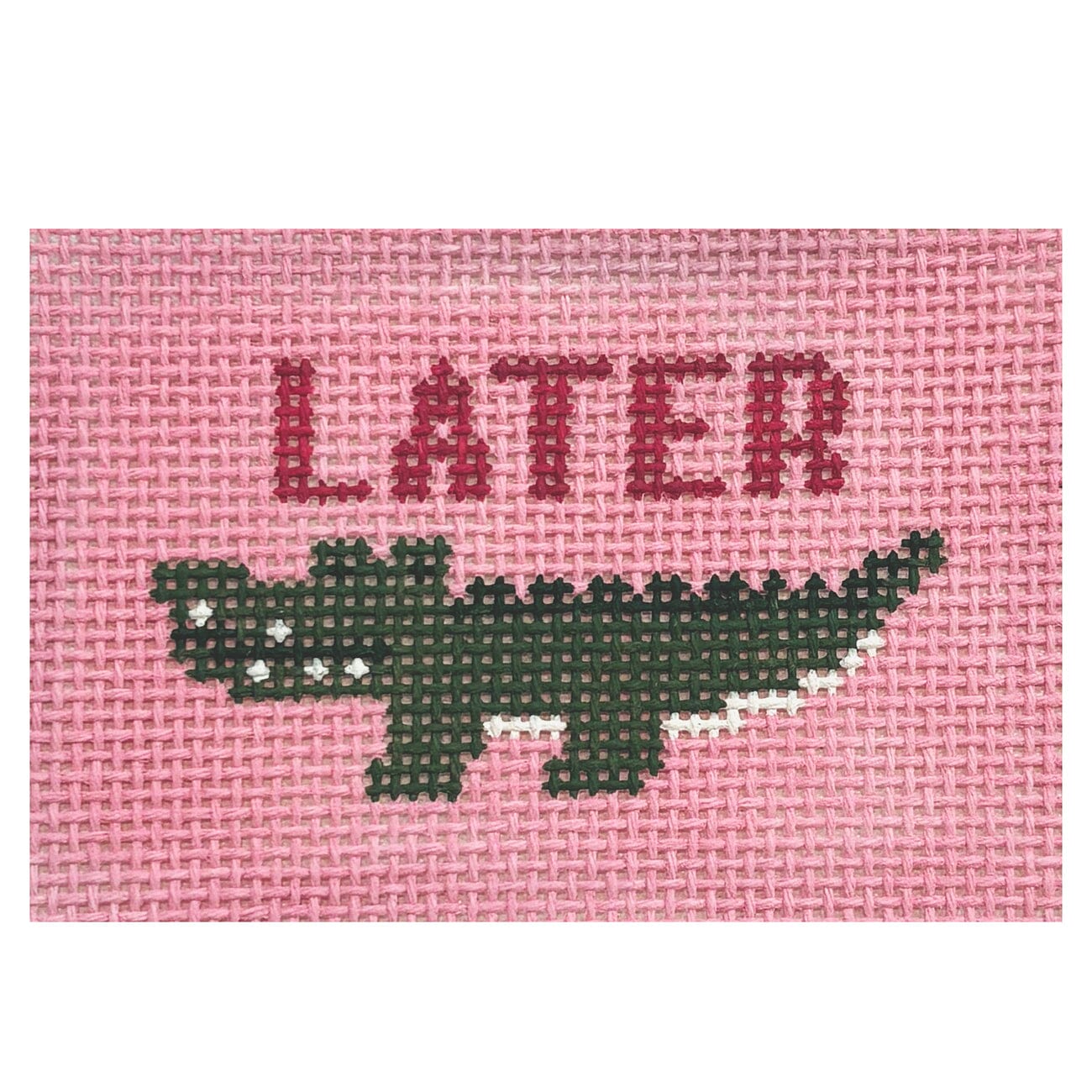 Later Gator Tag Painted Canvas Arden Gray Co. - 1