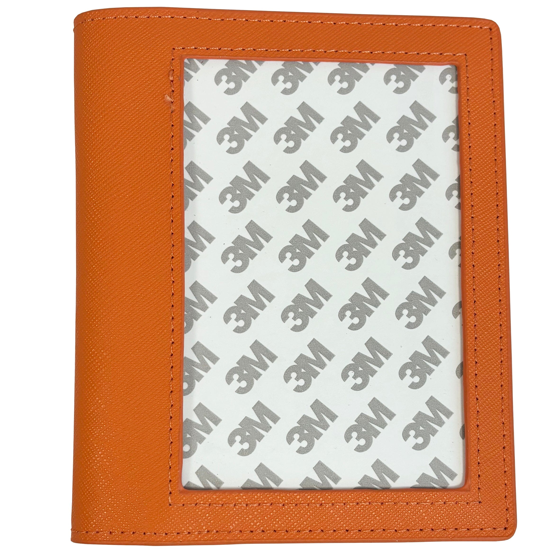 Leather Passport Cover Orange Saffiano Leather Goods Rachel Barri Designs - 3