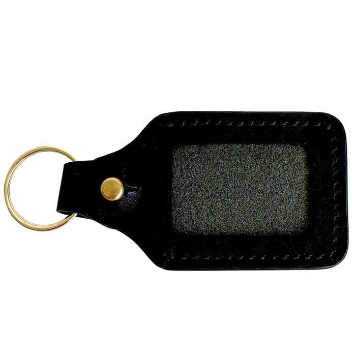 Leather Self-Finishing Key Fob Leather Goods Clayton and Crume