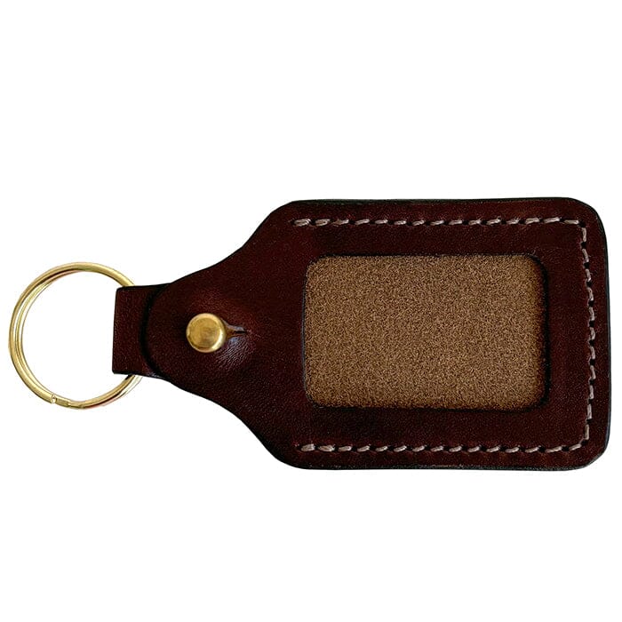 Leather Self-Finishing Key Fob Leather Goods Clayton and Crume