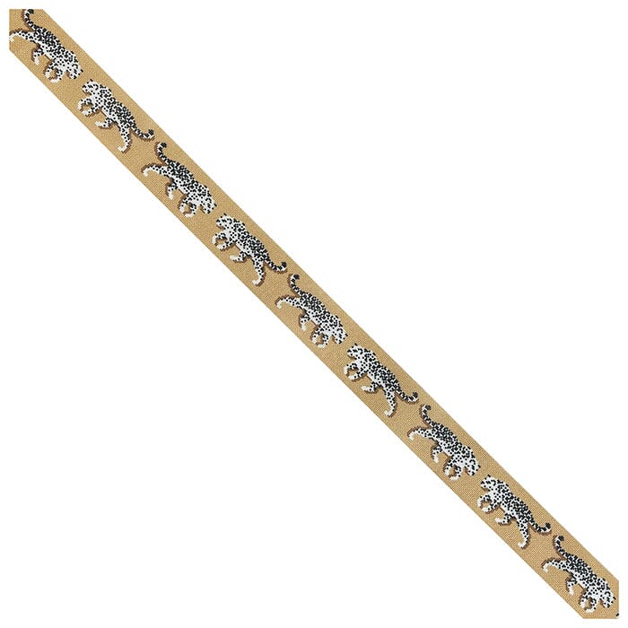 Leopard Crossbody Strap Tan Printed Canvas Kirk & Bradley