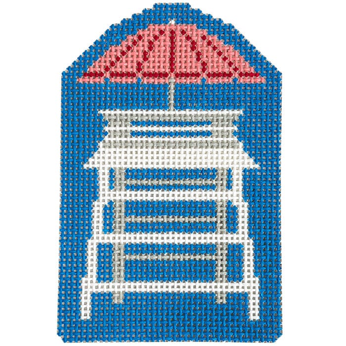 Lifeguard Chair Painted Canvas Francis Abel Studio