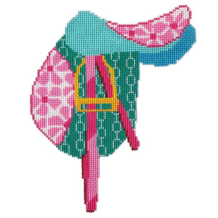 Lilly's Saddle Painted Canvas Froopy Designs - 1