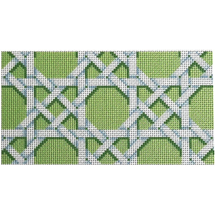 Lime Caning Insert Printed Canvas Two Sisters Needlepoint
