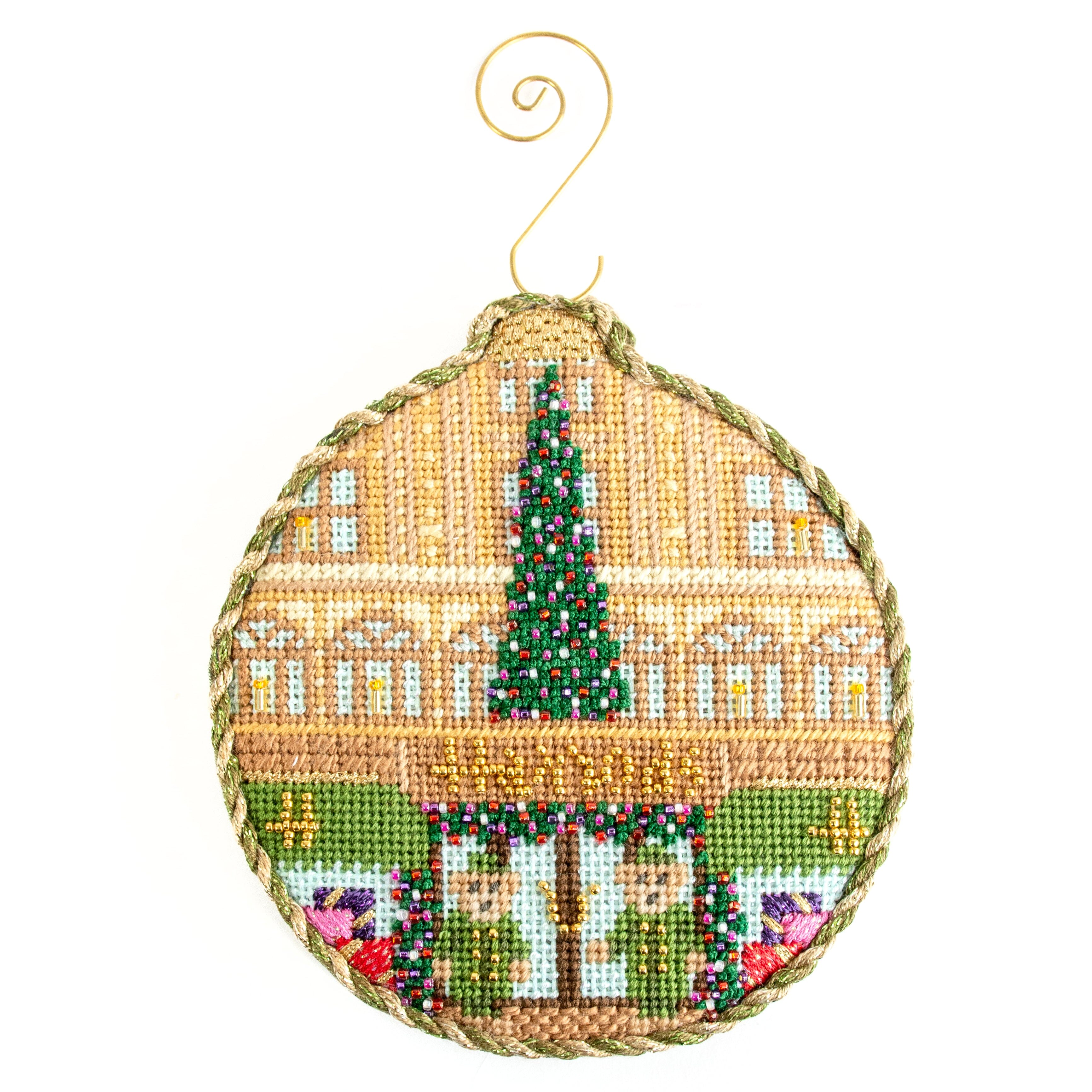 London Store Fronts  Harrods Printed Canvas Needlepoint To Go