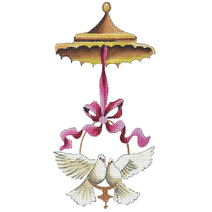 Love Birds Fairytale Painted Canvas Colors of Praise