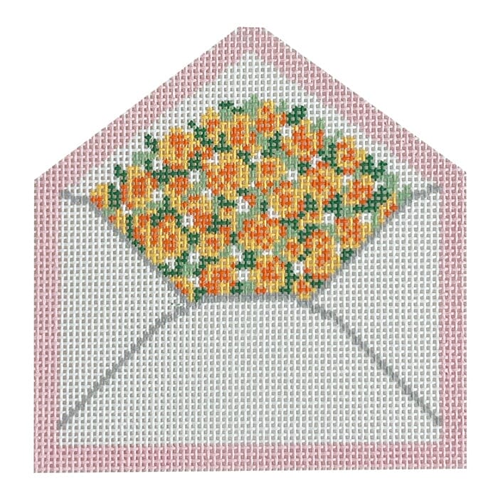 Love Letter Pink Painted Canvas Coco Frank Studio - 1