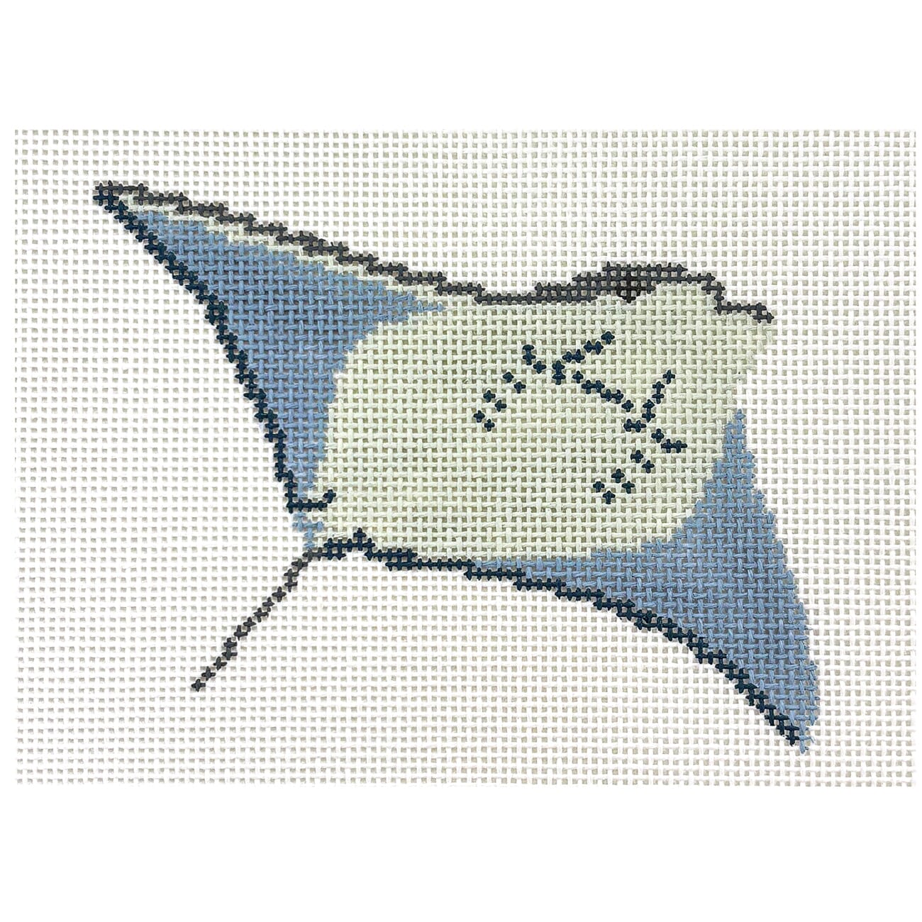Manta Ray Painted Canvas Bell House Designs - 1