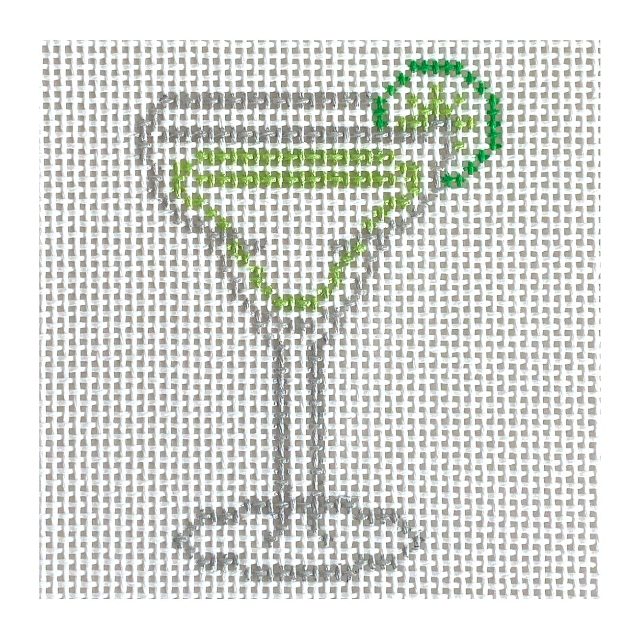 Margarita Silhouette Painted Canvas Morgan Julia Designs