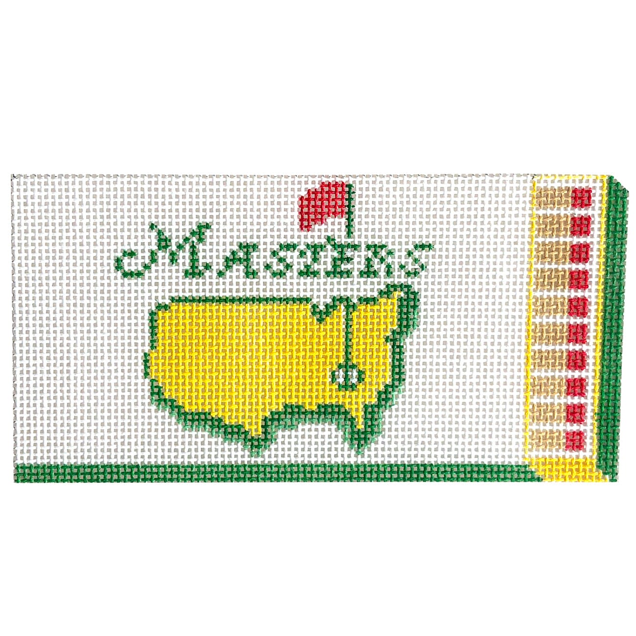 Masters 2026 Matchbox Ornament Painted Canvas Spruce Street Studio