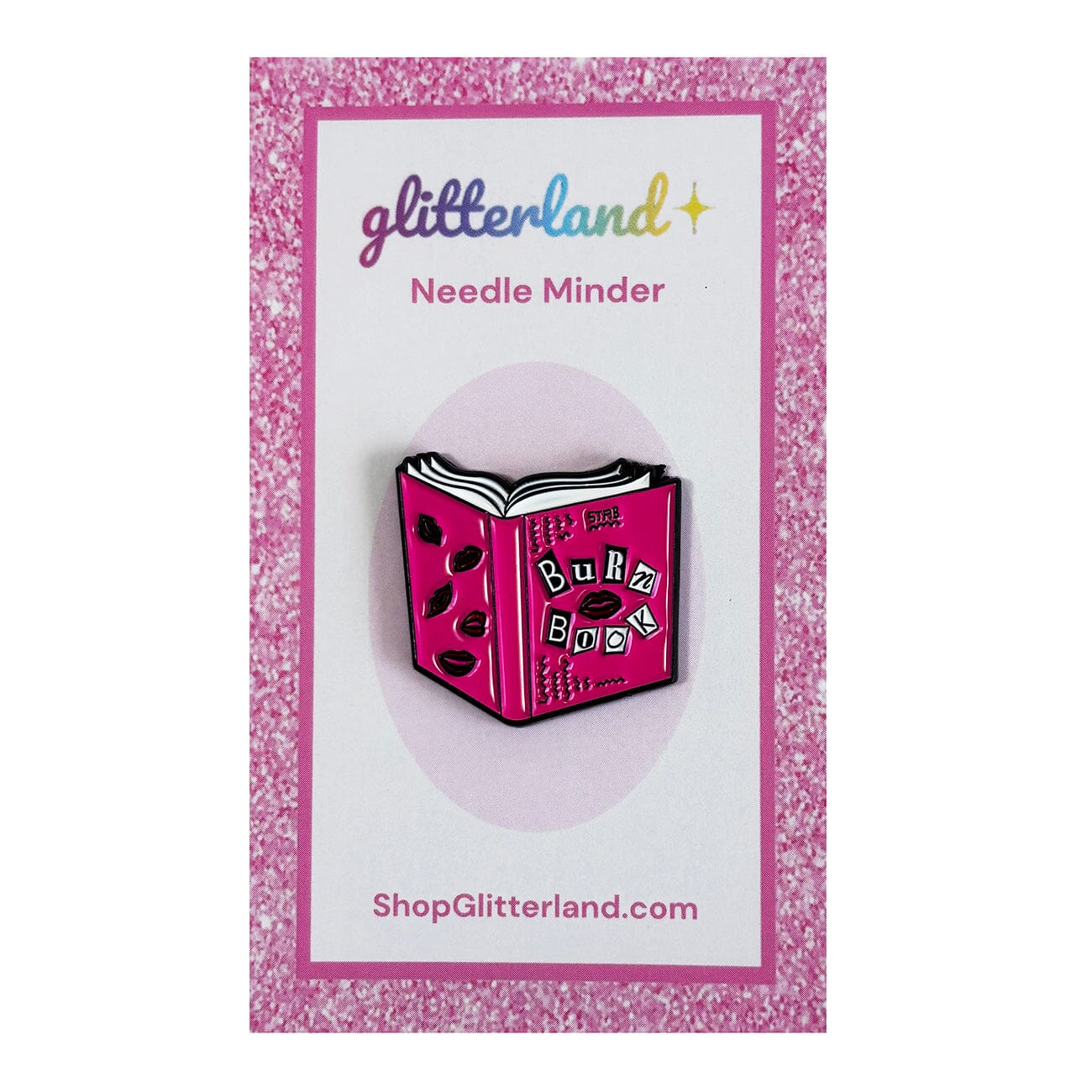 Mean Book Needle Minder Accessories Glitterland - 1