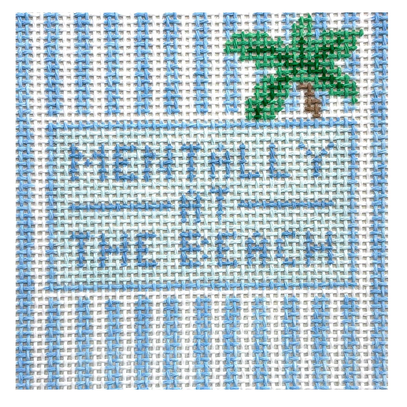 Mentally at the Beach Painted Canvas Arden Gray Co. - 1
