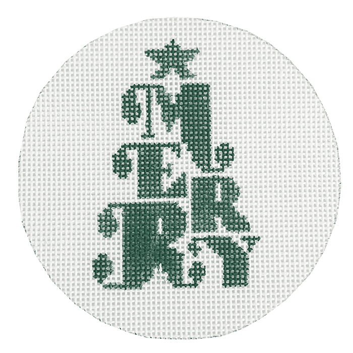 Merry Tree Painted Canvas Alice Peterson Company