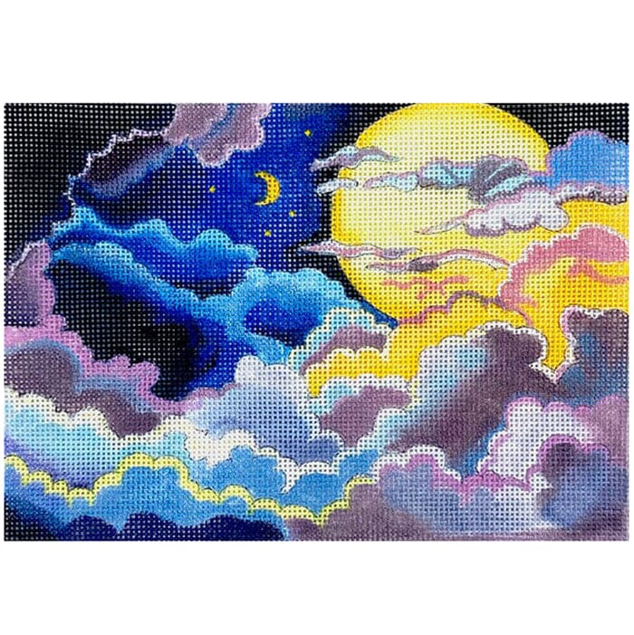 Midnight Sky Painted Canvas Colors of Praise - 1