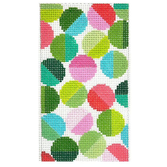 Mimi Eyeclass Case Painted Canvas Elizabeth Crane Swartz Designs - 1