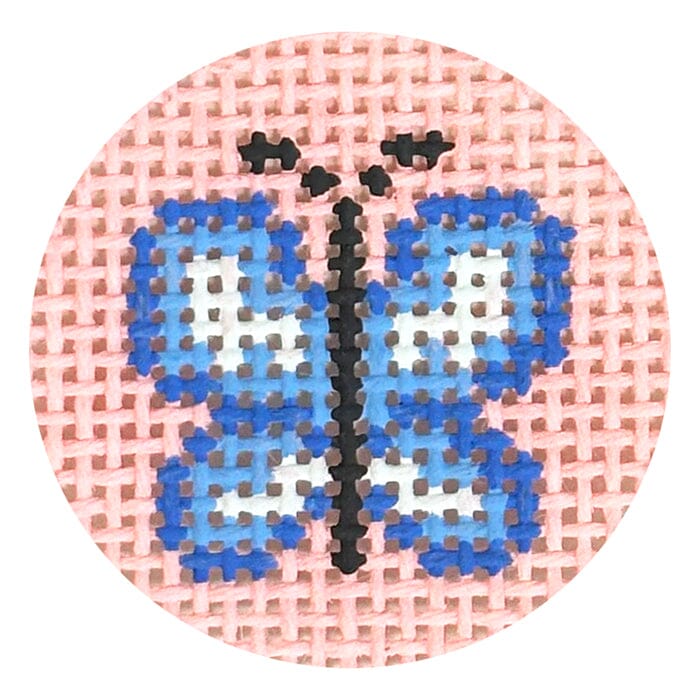 MIni Clip Insert Butterfly Painted Canvas Rachel Barri Designs - 1