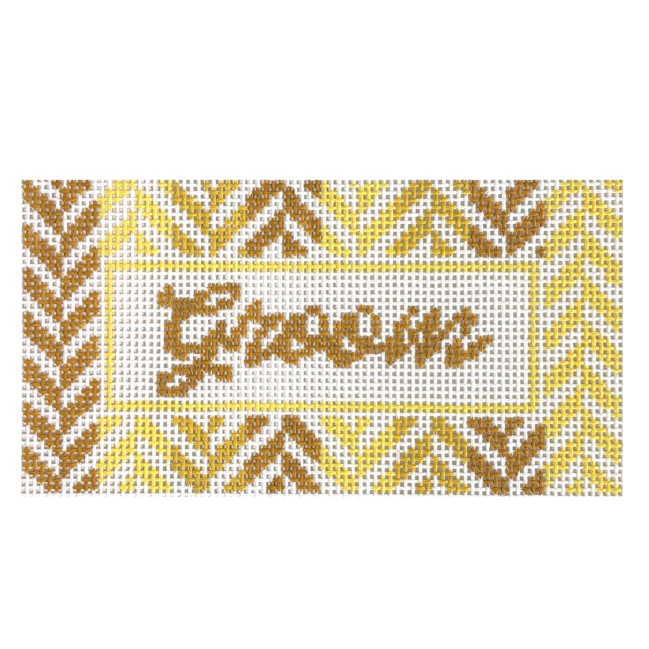 Mini Groom Neutral 3x6 Painted Canvas Initial K Studio - 1