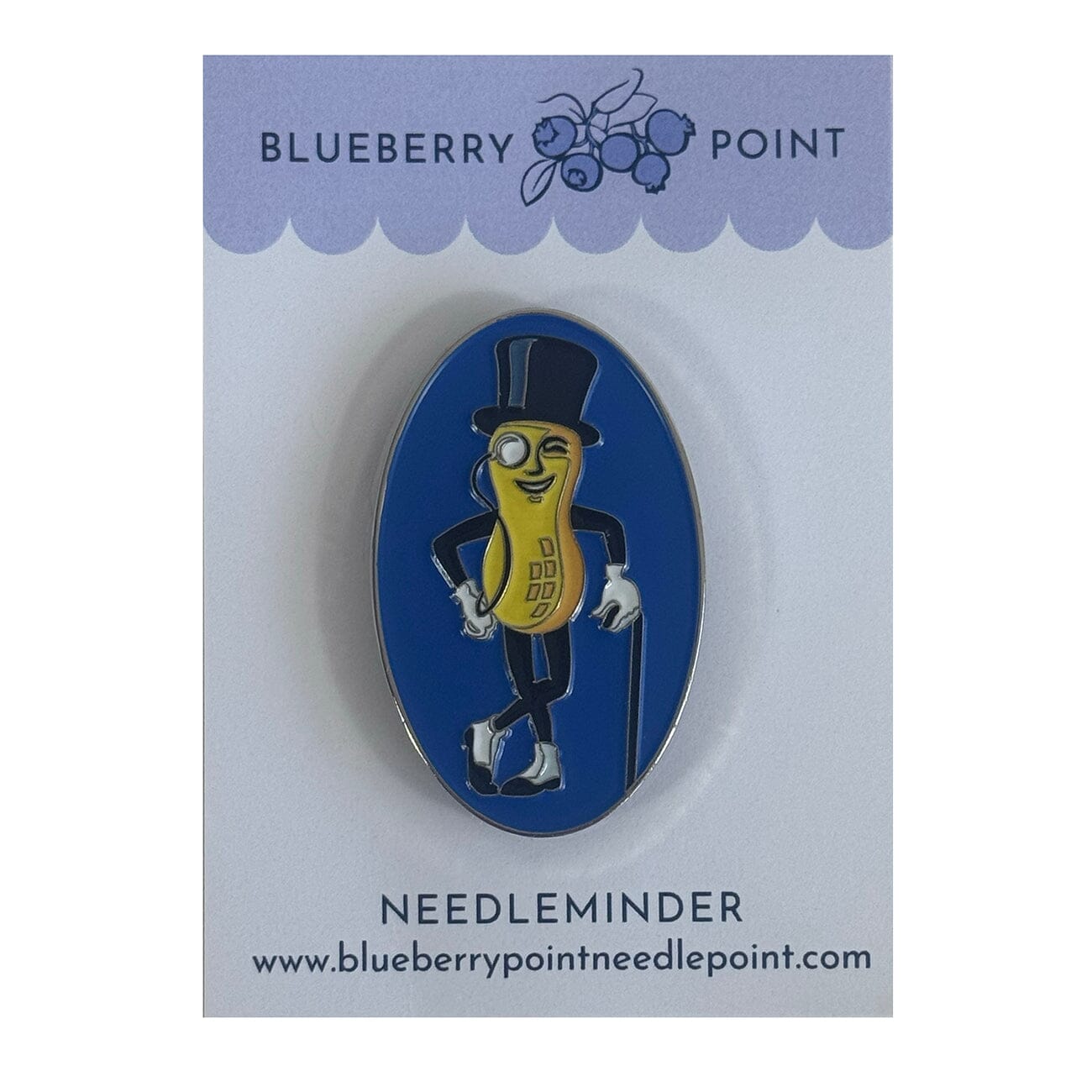 Mister Peanut Needleminder Accessories Blueberry Point Canvas - 1
