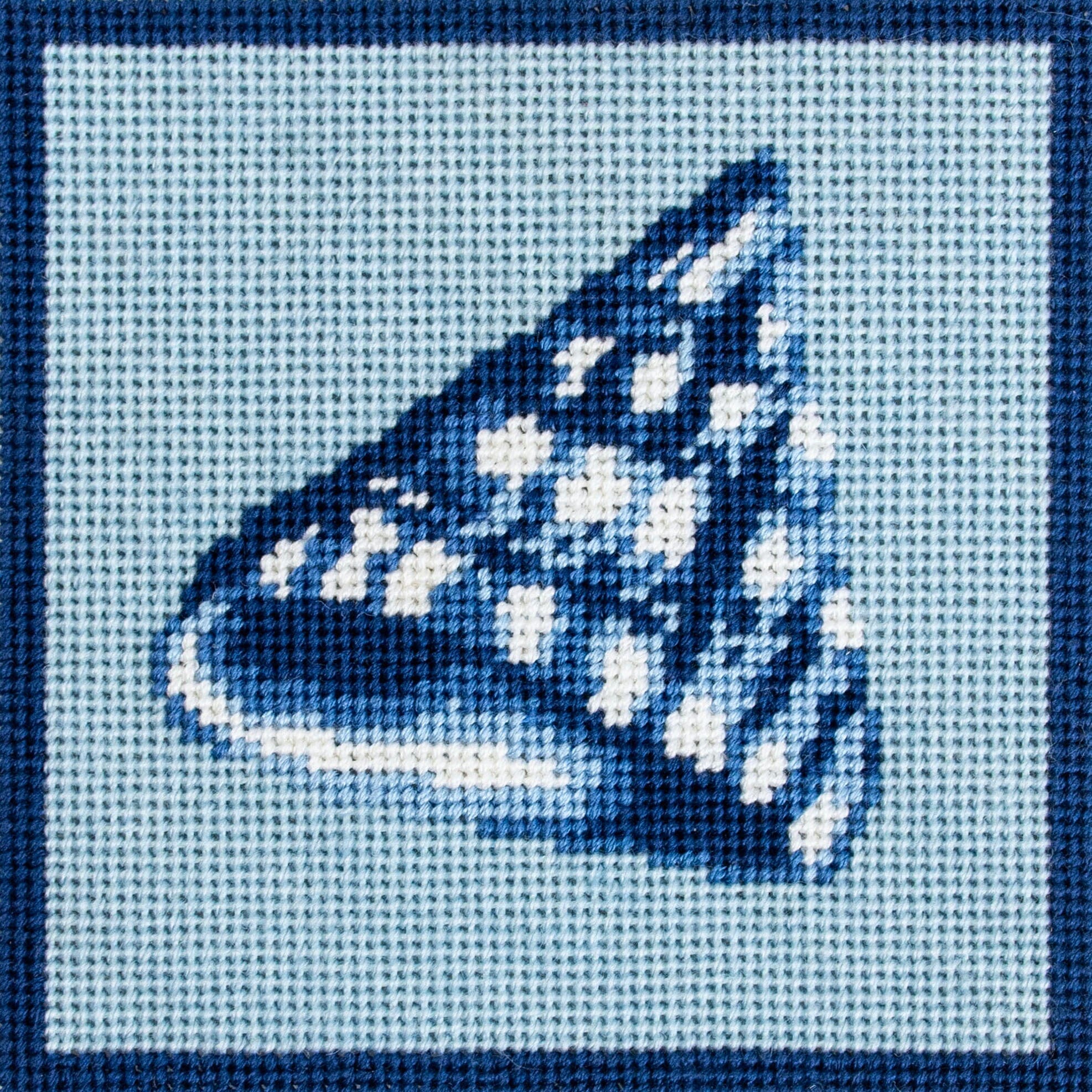 Mottled Top Shell Coaster Printed Canvas Kirk & Bradley