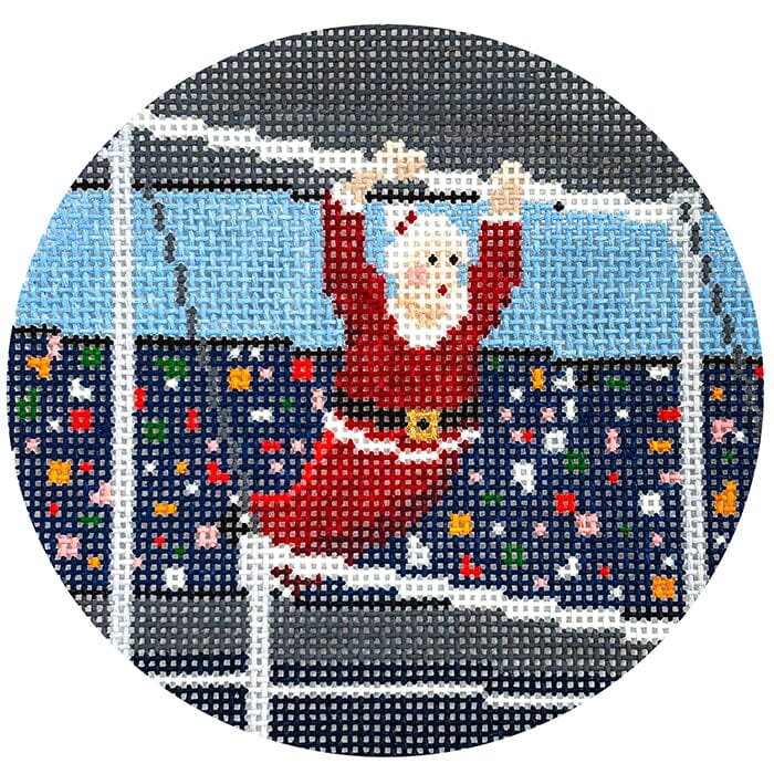Mrs. Claus Gynmast Painted Canvas Ann Kaye Studio - 1