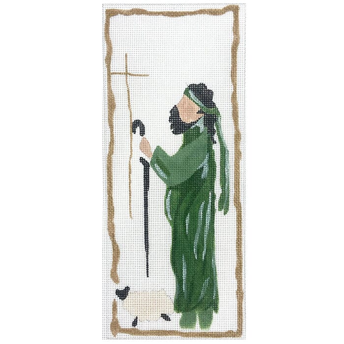 Nativity Joseph Painted Canvas Walker's Needlepoint - 1