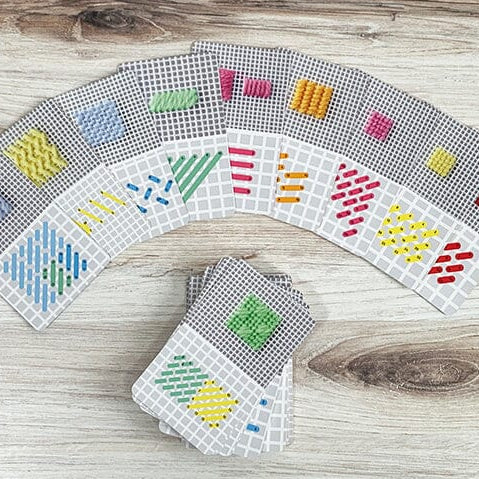 Needlepoint: A Modern Stitch Directory in 50 Cards Books Ingram Book Company - 2