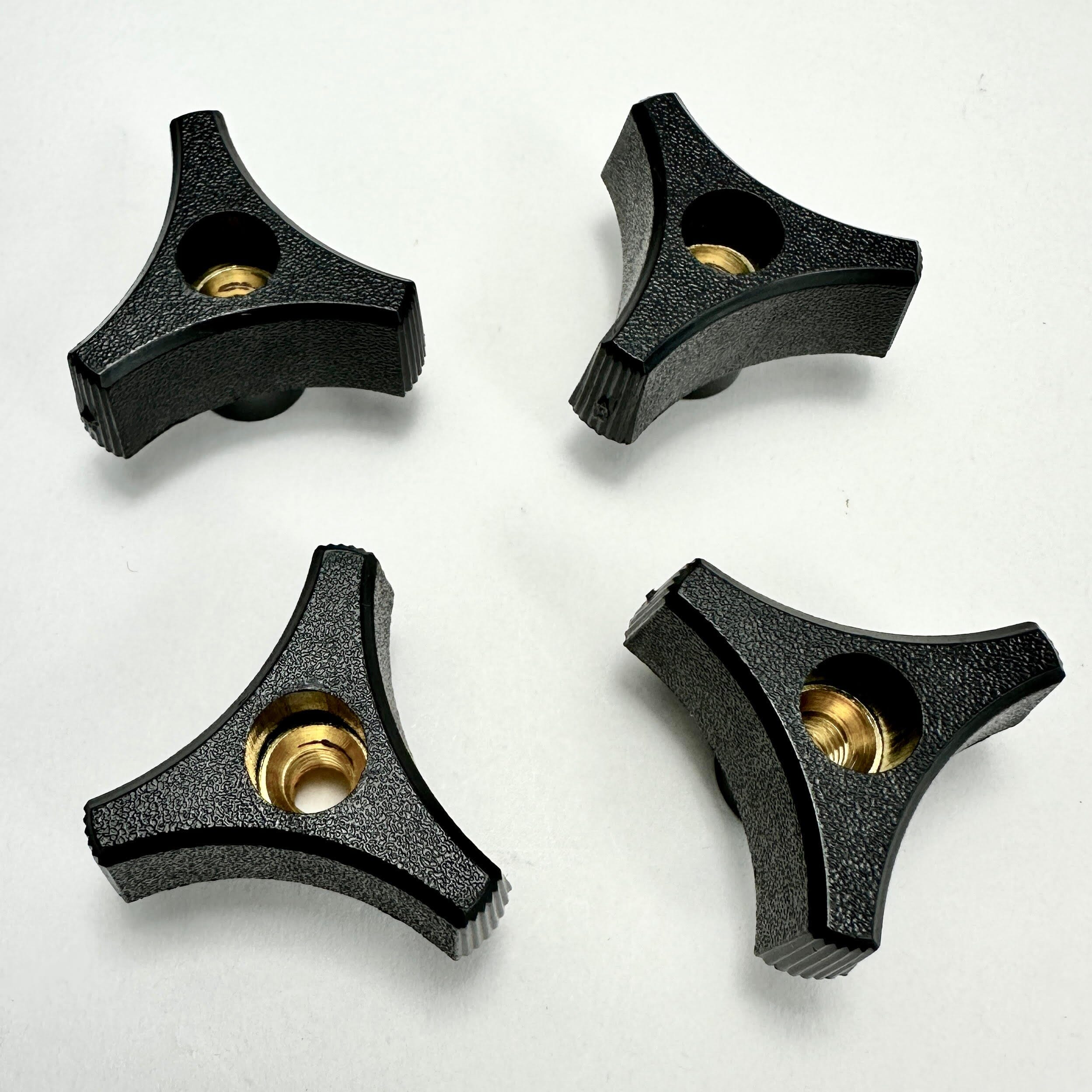 Needlework System 4   Set of 4 Tri Knobs Accessories Needlework System 4