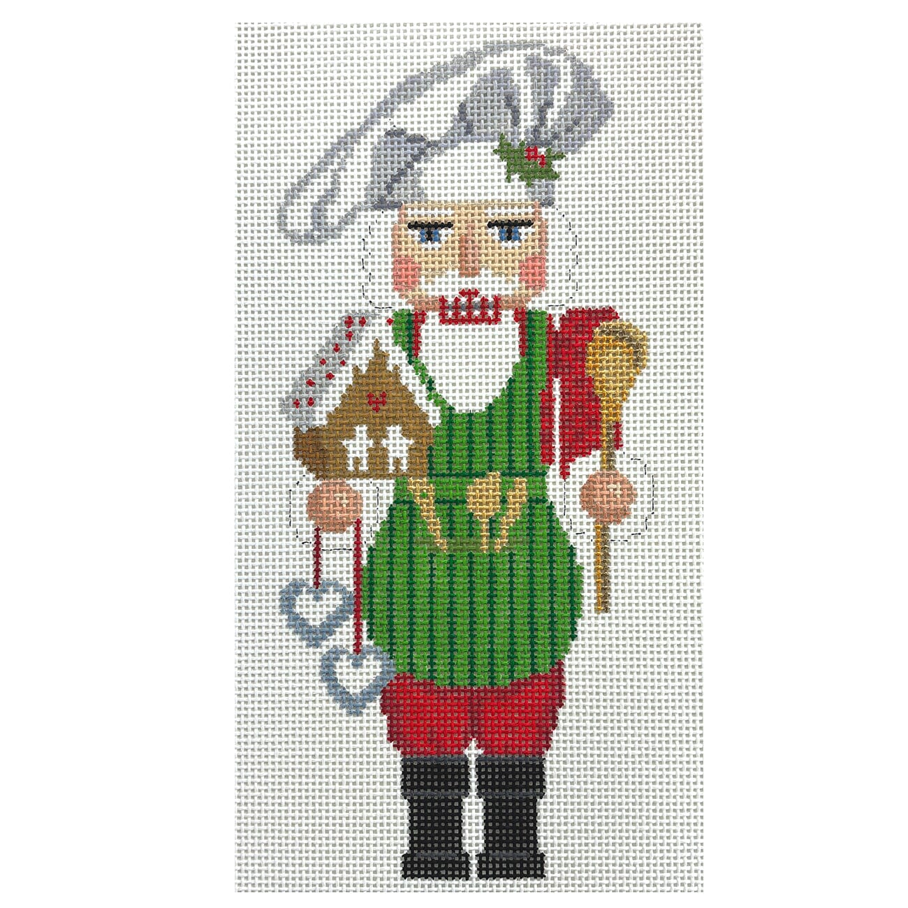 Nutcracker, Chef Painted Canvas Susan Roberts Needlepoint Designs Inc. - 1