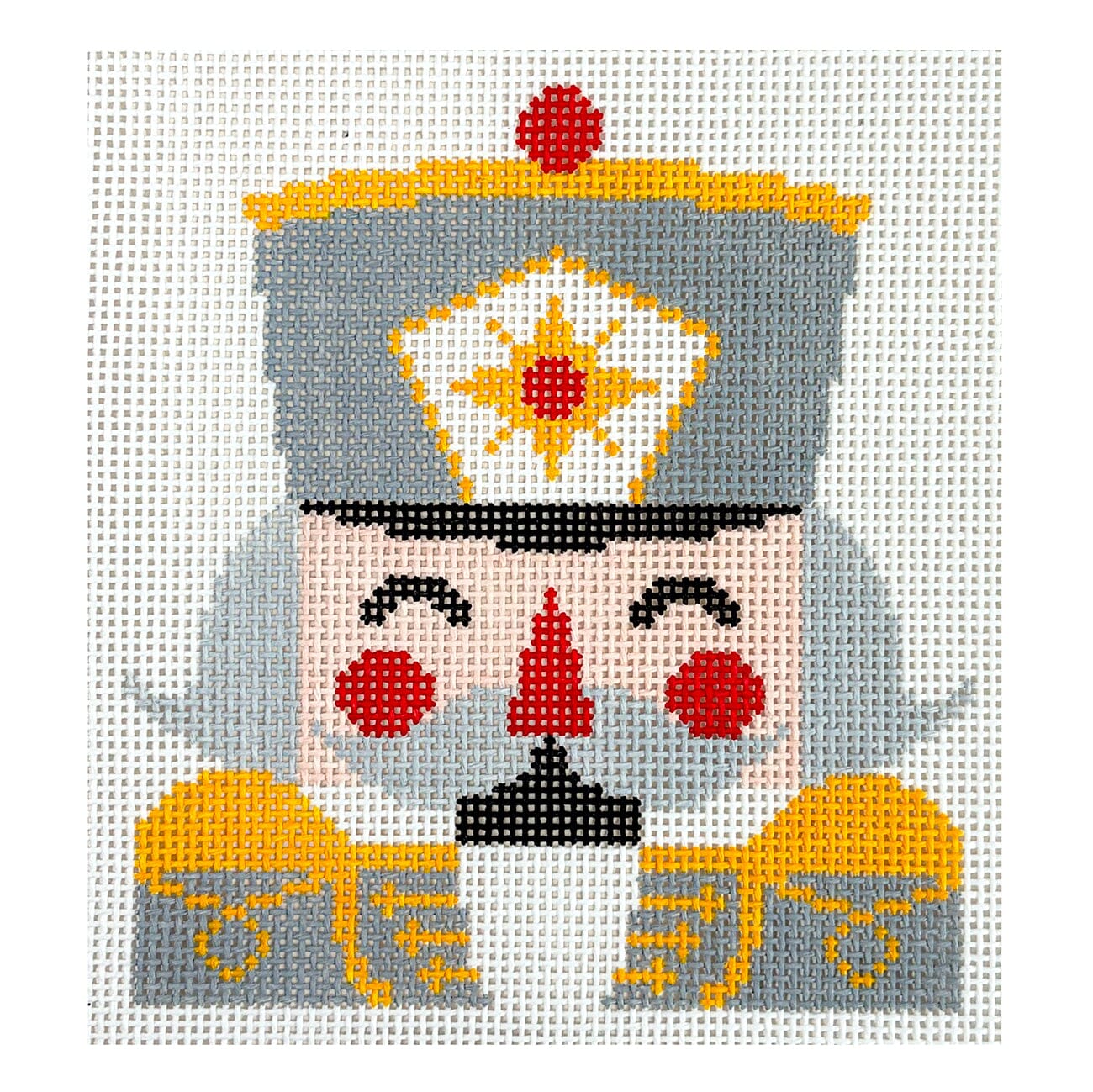Nutcracker Constantine Square Painted Canvas Love MHB Studio - 1