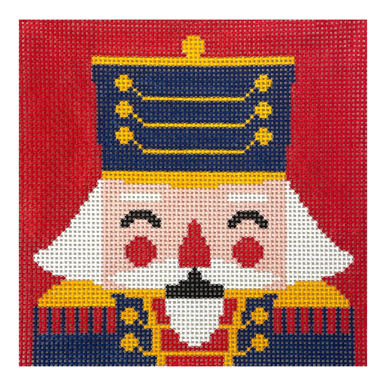 Nutcracker Darcy Square Painted Canvas Love MHB Studio - 1