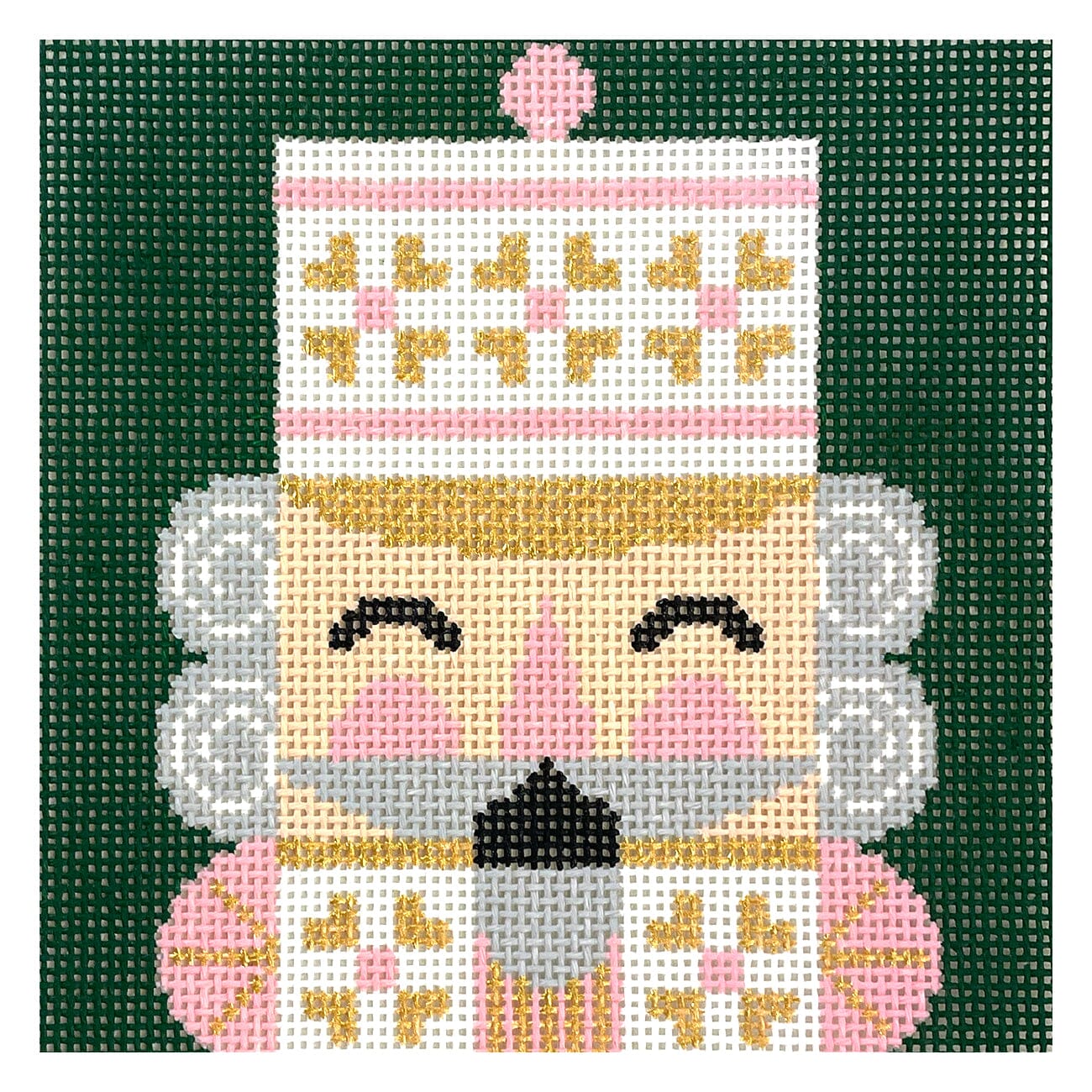 Nutcracker Elliot Square Painted Canvas Love MHB Studio - 1