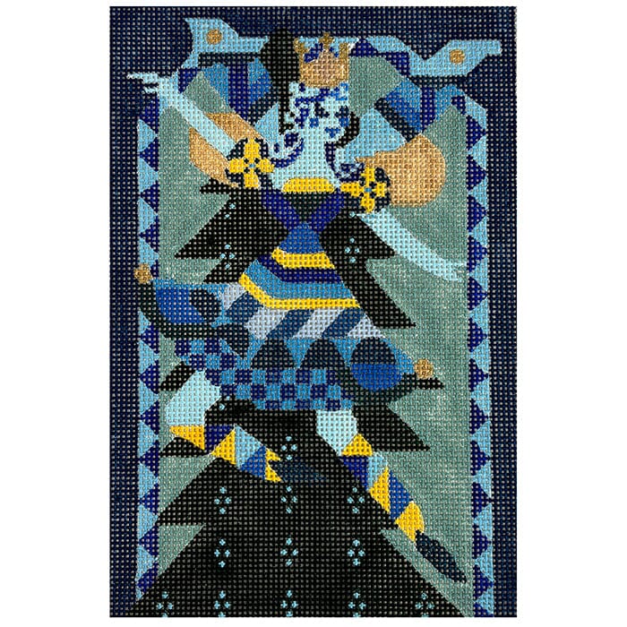 Nutcracker Suite Sugar Plum Fairy Painted Canvas Melissa Prince Designs - 1