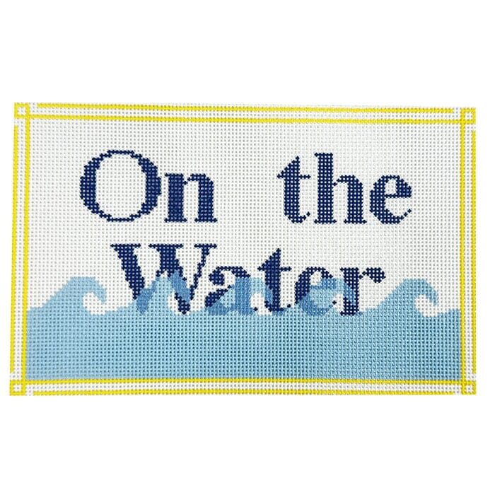 On the Water Painted Canvas Ann Kaye Studio - 1