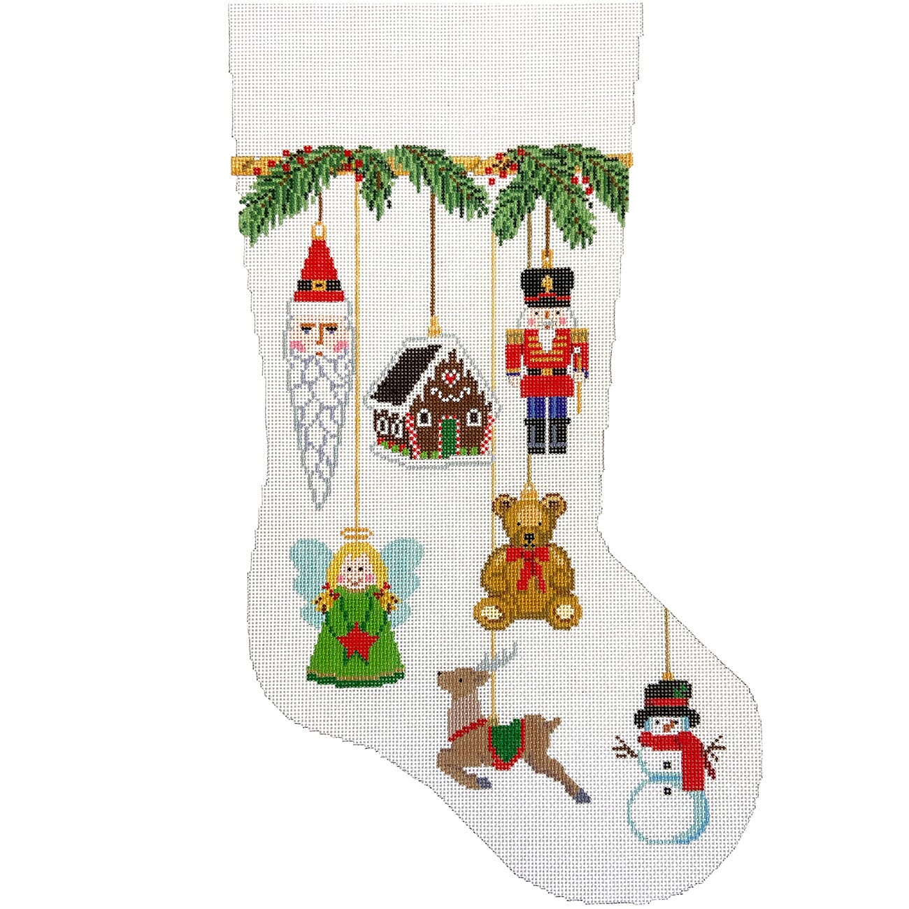Ornaments, Toys, Stocking Painted Canvas Susan Roberts Needlepoint Designs Inc. - 1