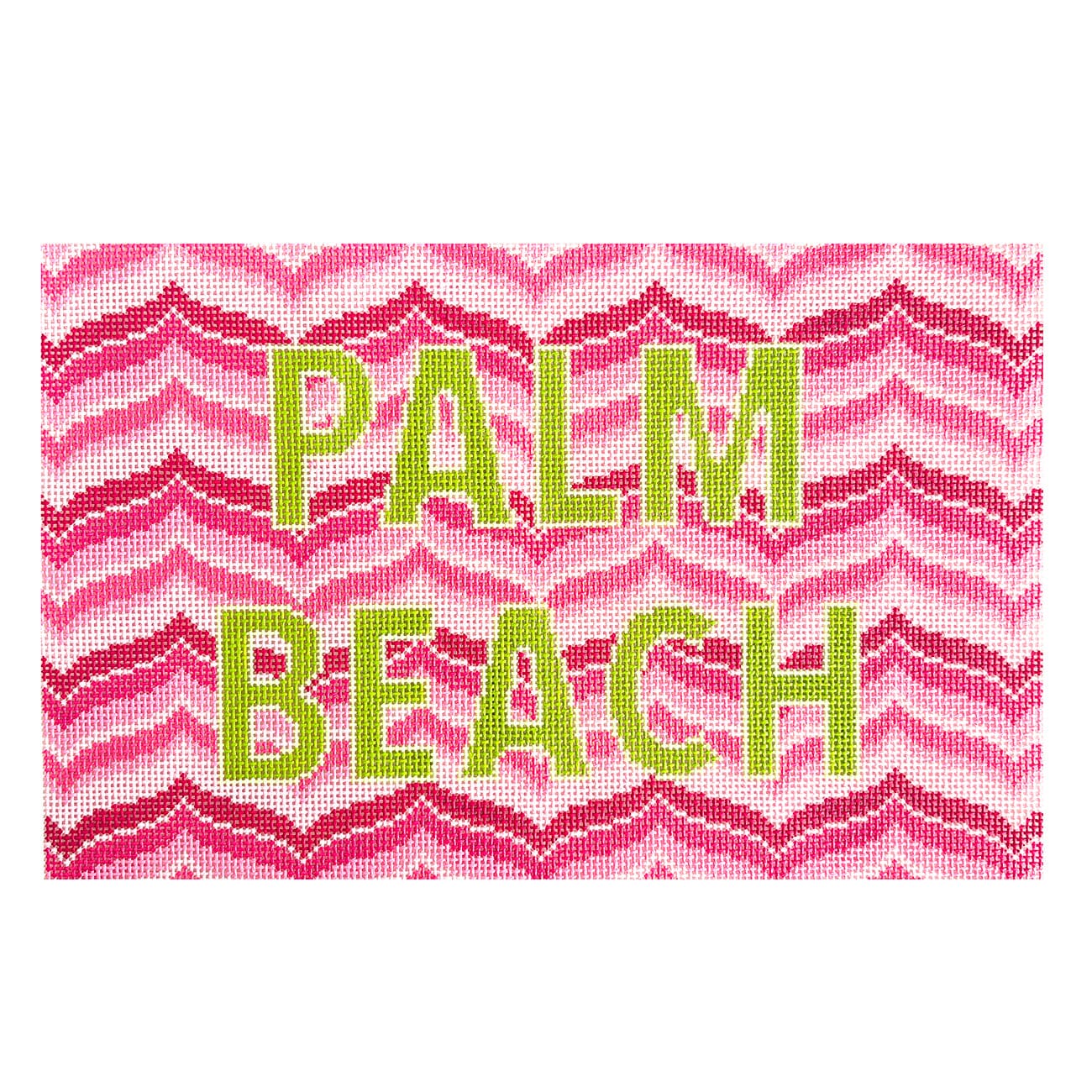Palm Beach Painted Canvas Maura Nolan Designs - 1