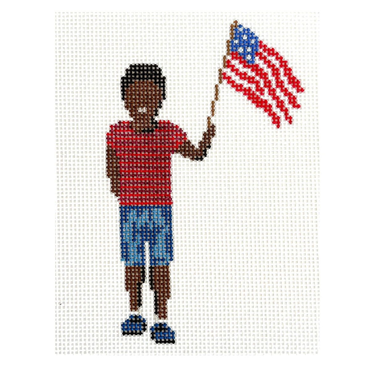 Parade Boy Painted Canvas Salt & Sand Designs - 1
