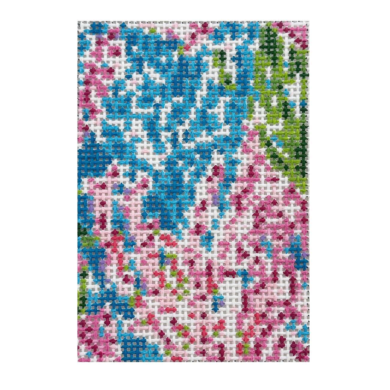 Party Coral Passport Insert Painted Canvas The Gingham Stitchery - 1