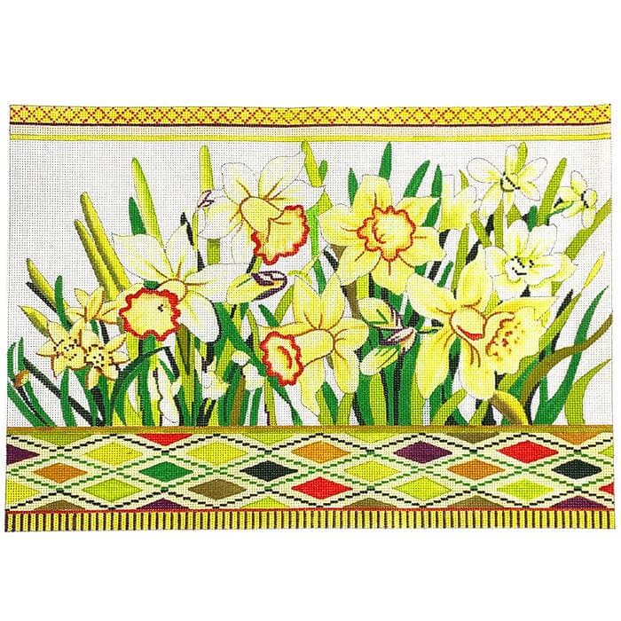 Patch of Daffodils Painted Canvas Colors of Praise - 1