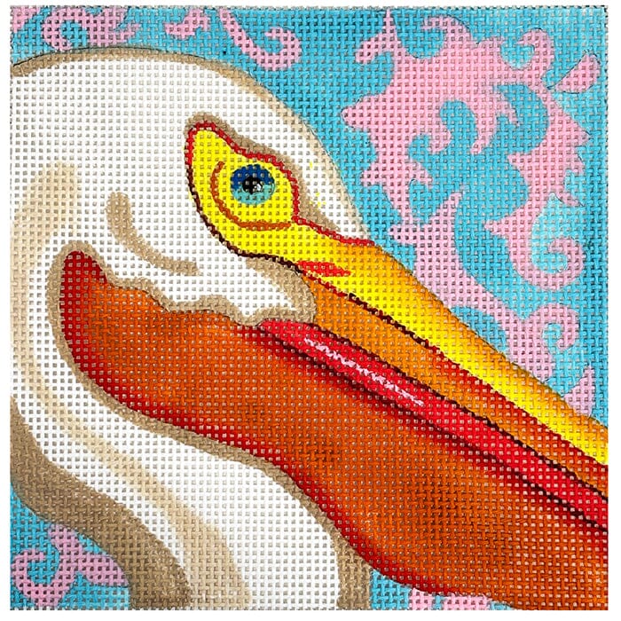 Pelican 6" Square Painted Canvas Colors of Praise - 1