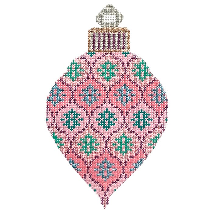 Pink Bulb Painted Canvas Danji Designs - 1