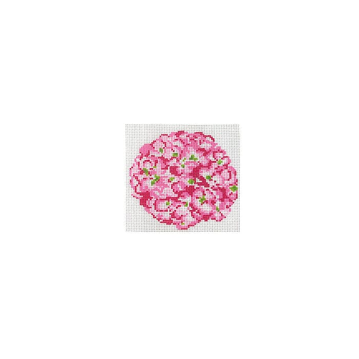 即購入ok hydrangea 様 Pink Hydrangea Ornament | Needlepoint.Com