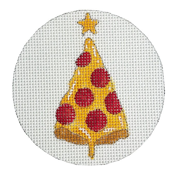 Pizza Tree Painted Canvas Alice Peterson Company