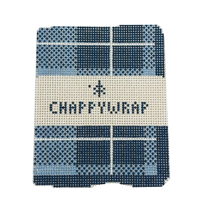 Plaid Chappy Painted Canvas Goodpoint Needlepoint - 1