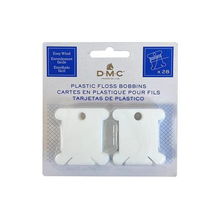 Plastic Floss Bobbins 28 Pack Accessories Fleur de Paris - 1