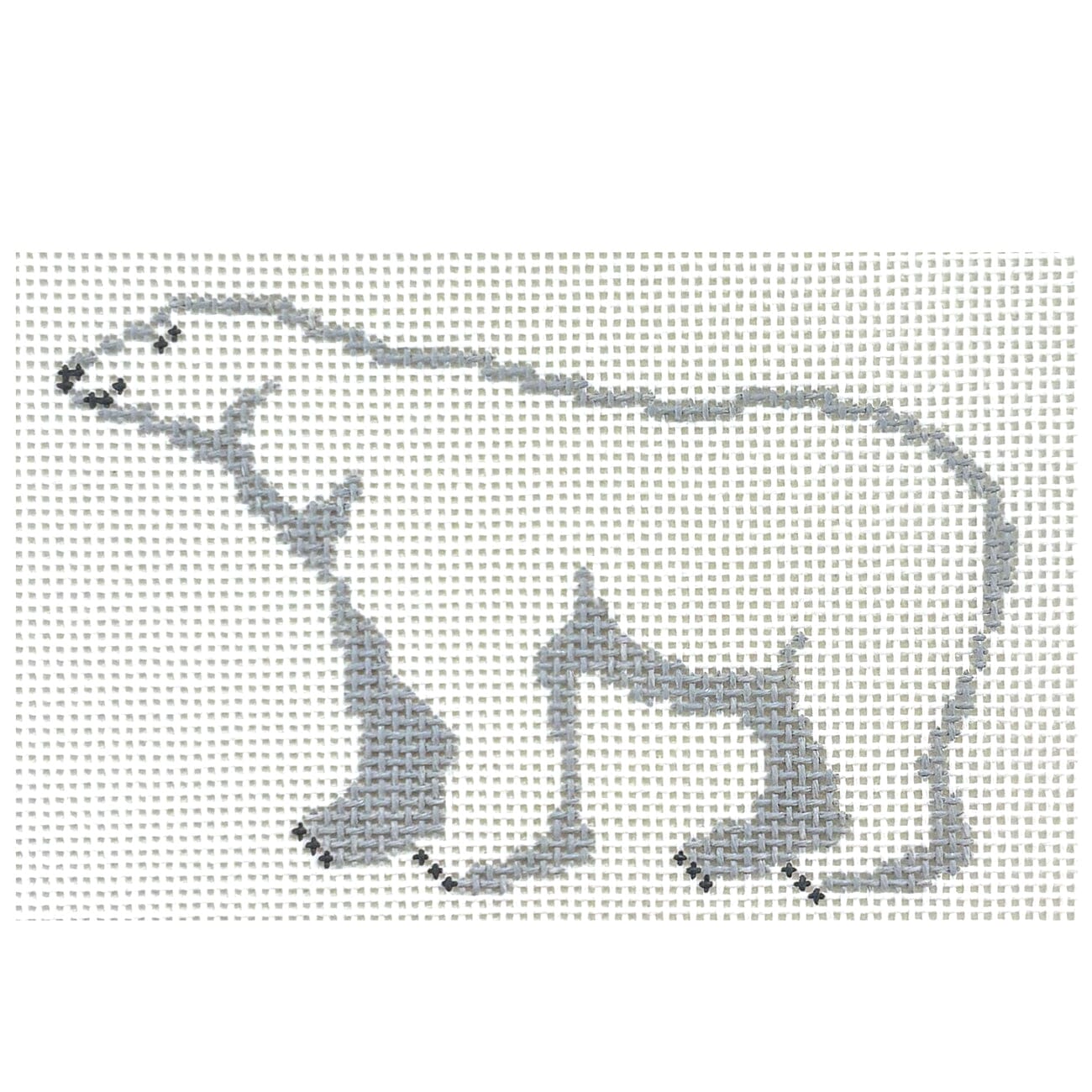 Polar Bear Painted Canvas Bell House Designs - 1