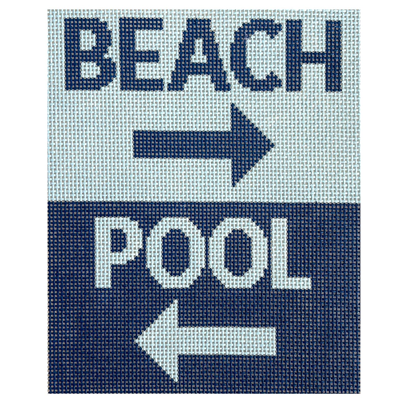 Pool or Beach Painted Canvas Maura Nolan Designs - 1