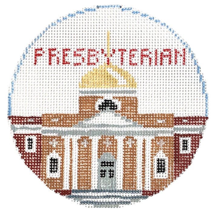 Presbyterian College - Neville Hall Painted Canvas Kathy Schenkel Designs