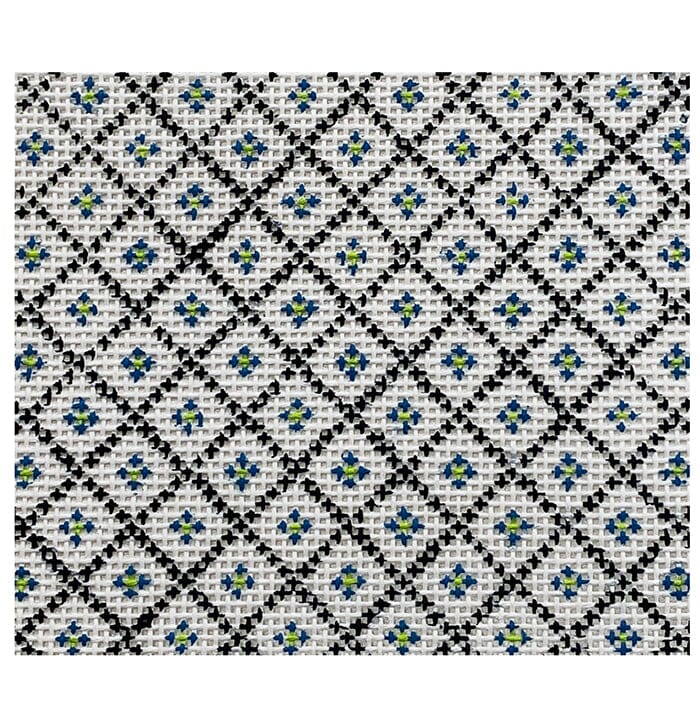 Pretty Diamonds Painted Canvas Vallerie Needlepoint Gallery - 1